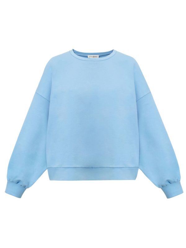 Summer sky sweatshirt - błękitna bluza