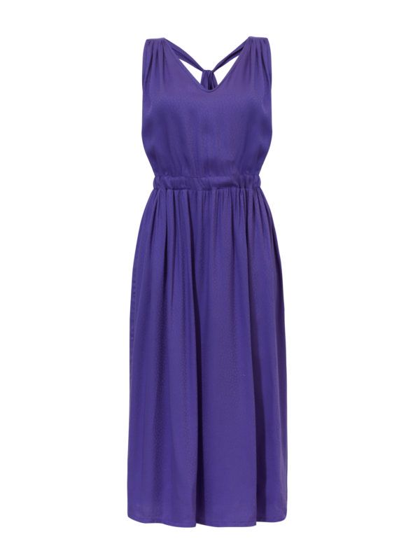 Ultraviolet dress - fioletowa sukienka midi