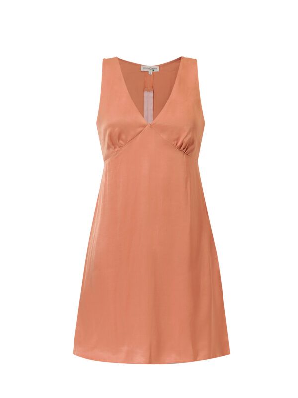 Peach Dress- brzoskwiniowa sukienka