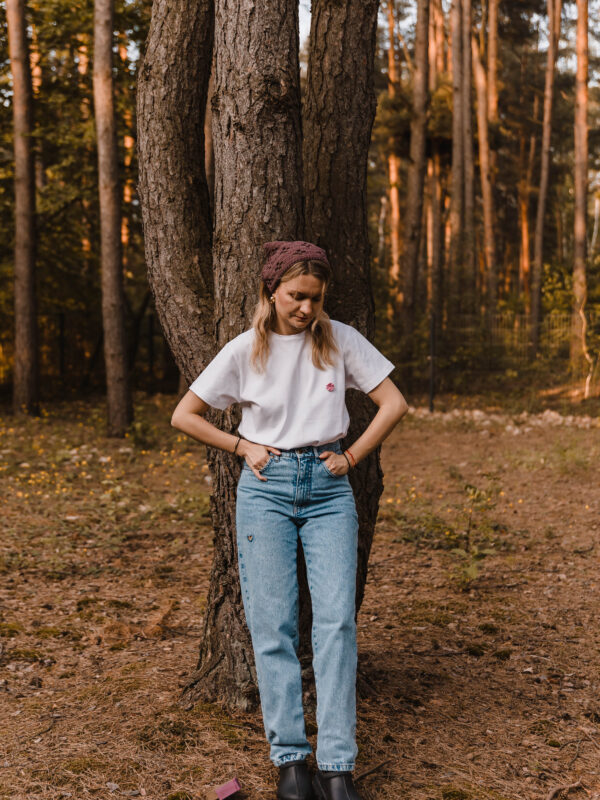 Flora Headscarf- brązowa chustka