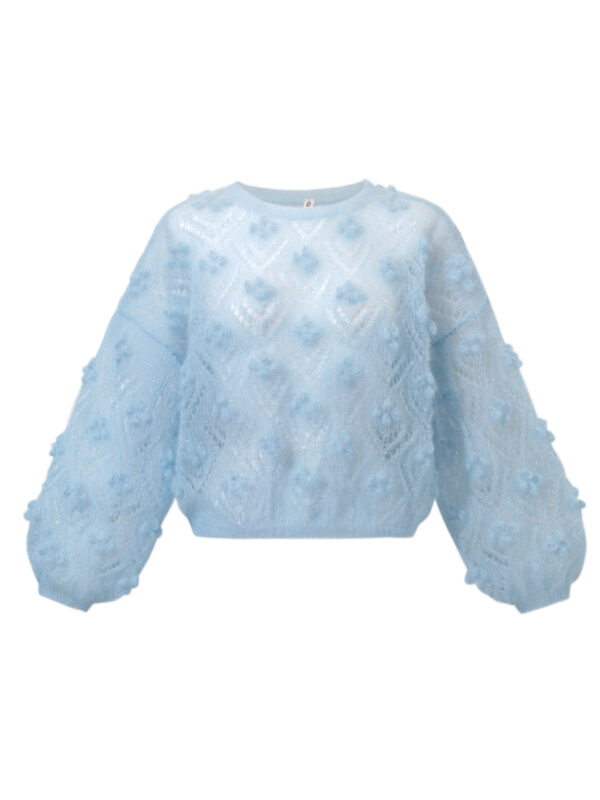 Ice Cloud Light- lekki sweter z bąbelkami