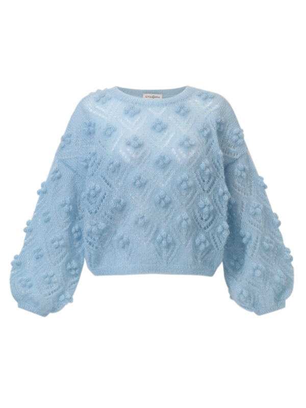 Ice Cloud Heavy- lekki sweter z bąbelkami