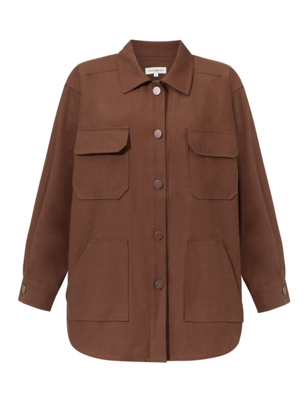 Café Jacket - brązowa kurtka