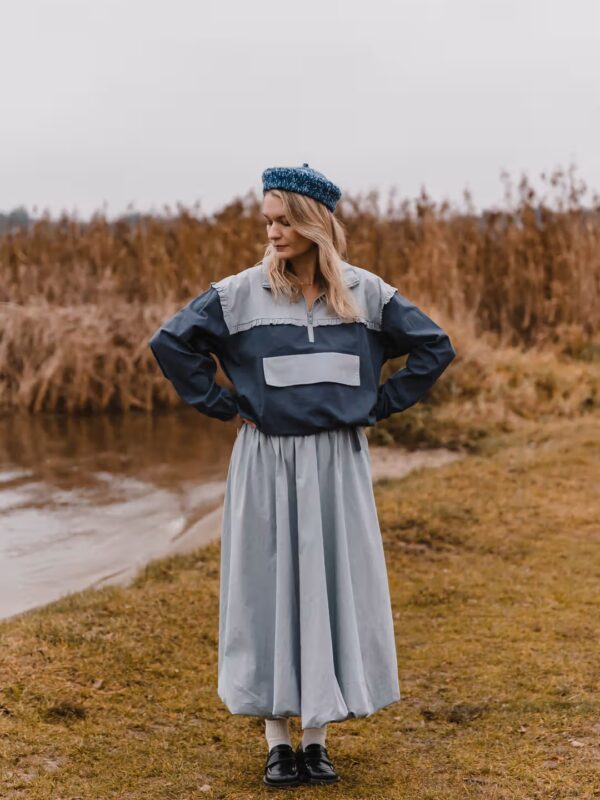 Winter Beret - melanżowy beret