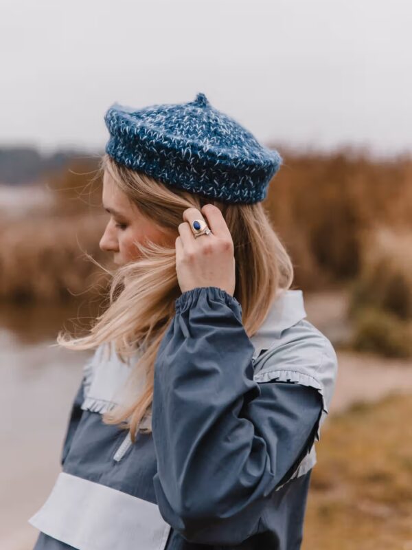 Winter Beret - melanżowy beret