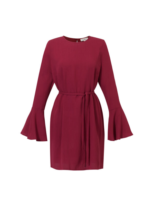 Campana Dress- czerwona sukienka