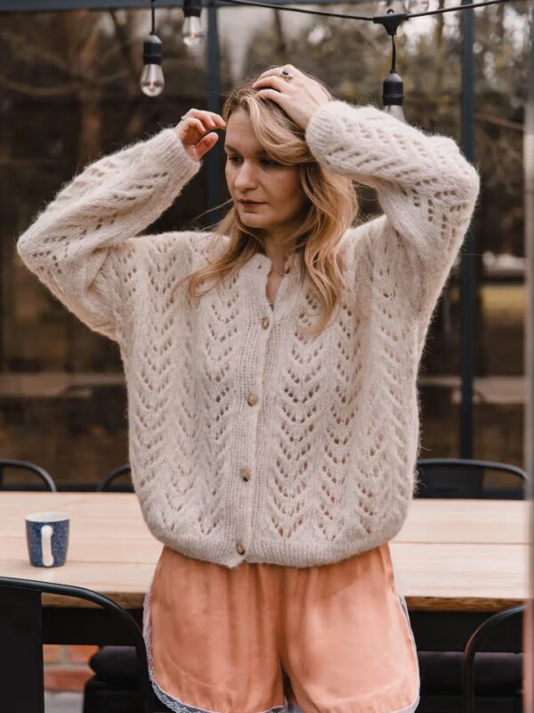 Fern Sweater- ażurowy sweter