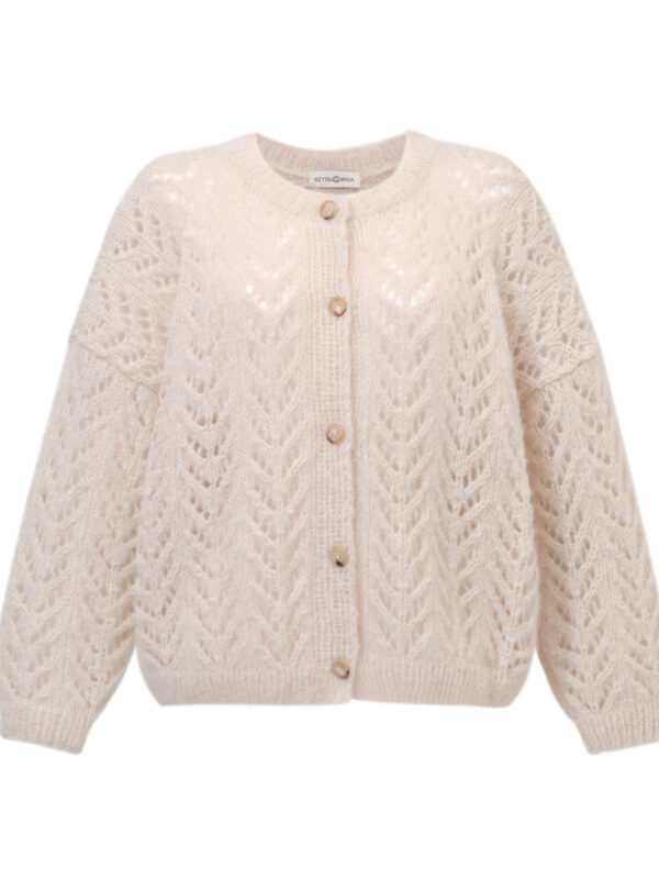 Fern Sweater- ażurowy sweter