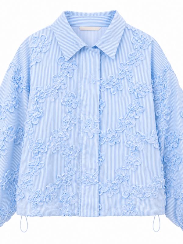 Forget Me Not Jacket- kurtka w kwiatowy wzór